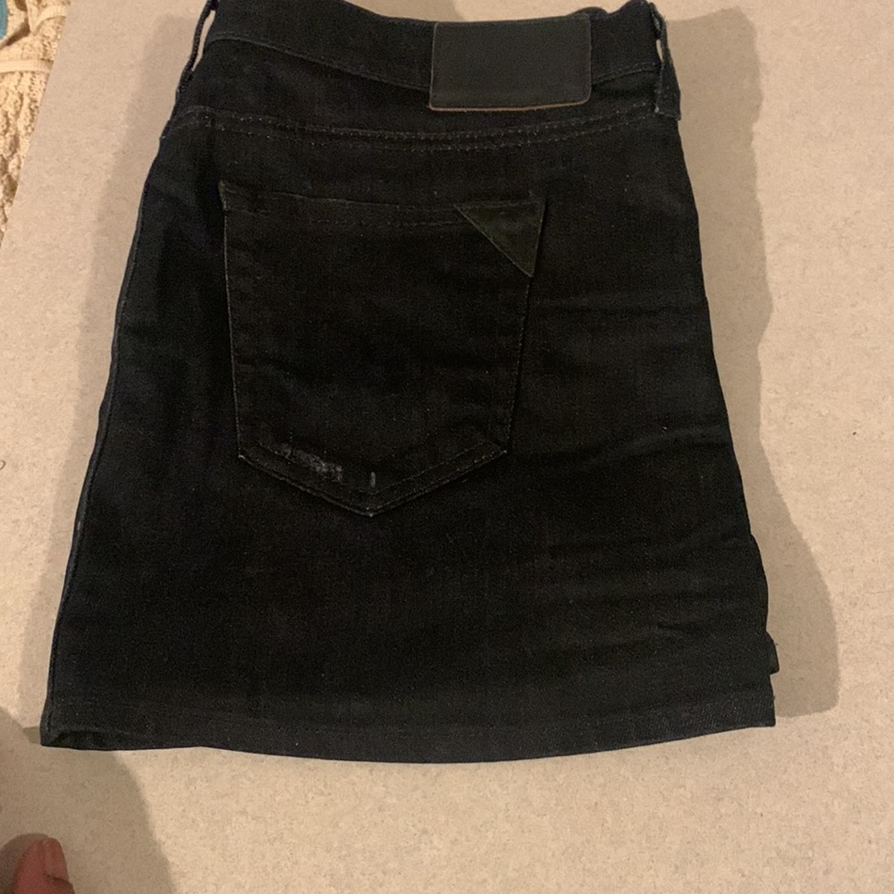 Black True Religion Mini Skirt